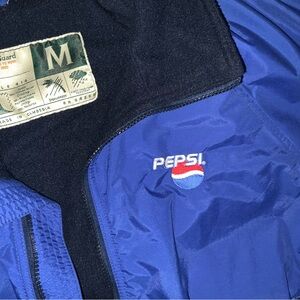 Pepsi durable Work Gear heavy duty jacket blue nylon